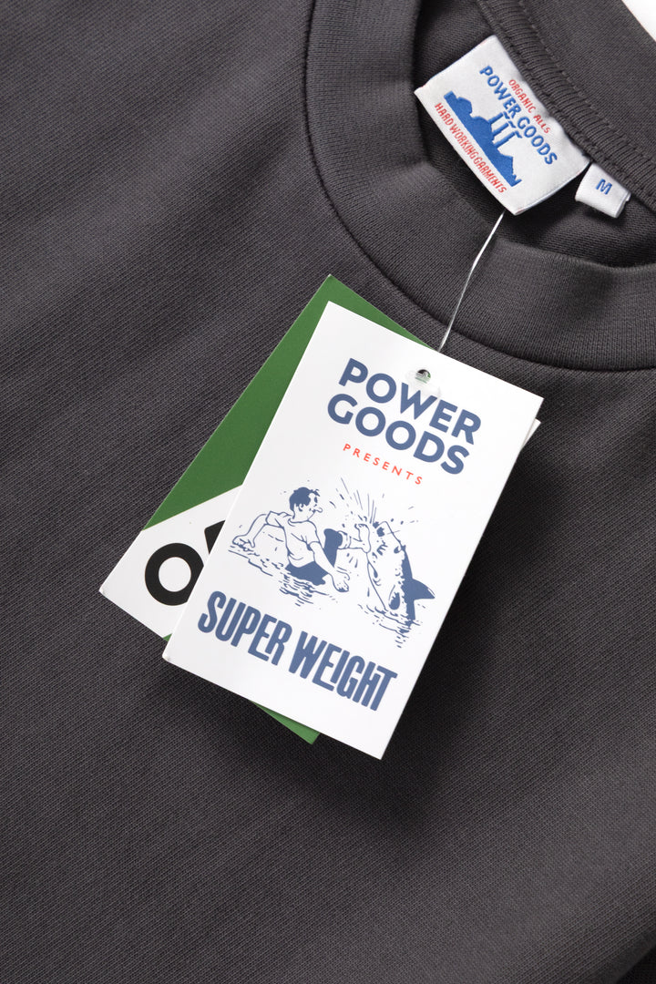 Power Goods - Super Weight T-Shirt - Washed Black