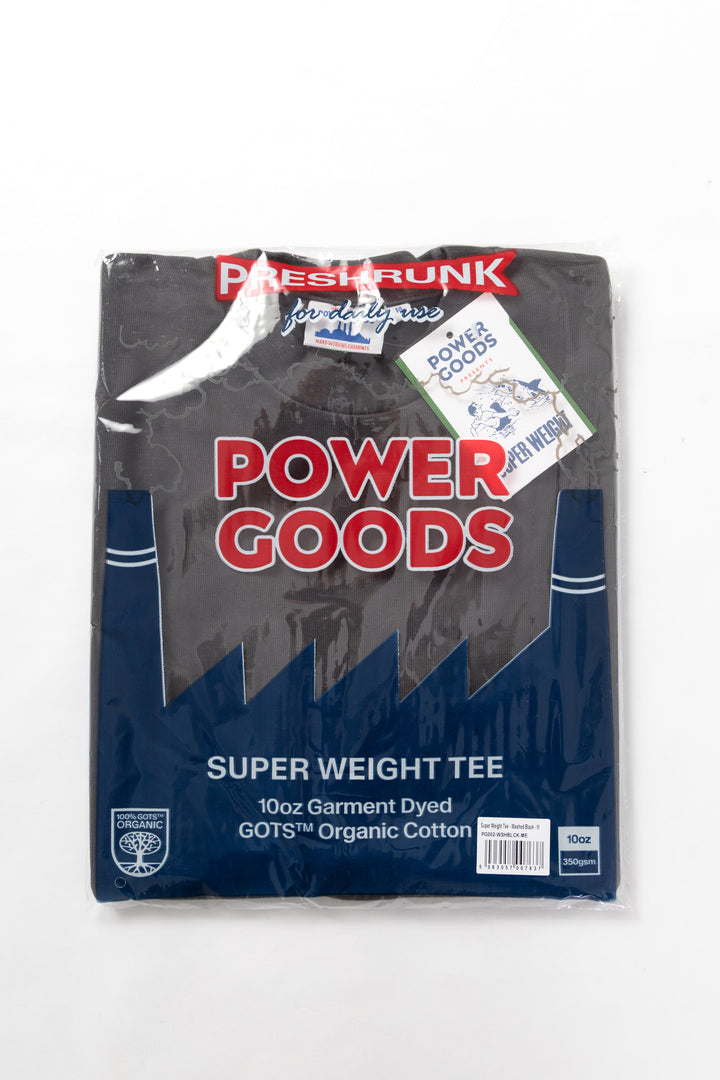 Power Goods - Super Weight T-Shirt - Washed Black