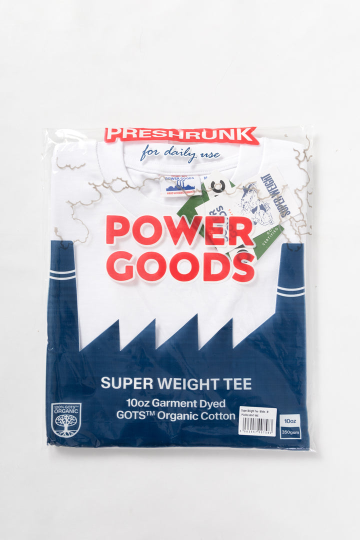 Power Goods - Super Weight T-Shirt - White