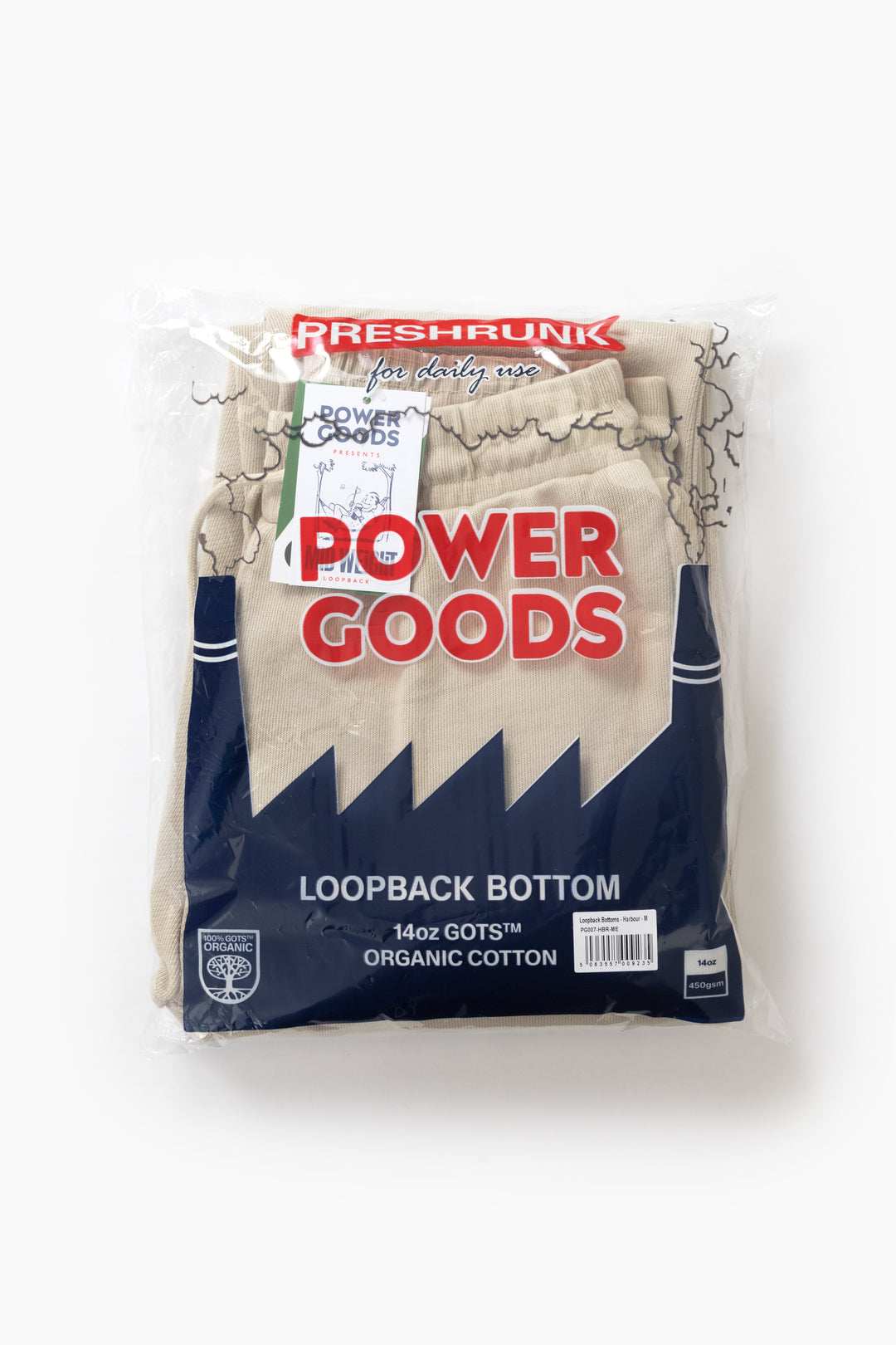 Power Goods - Loopback Sweatpants - Bone