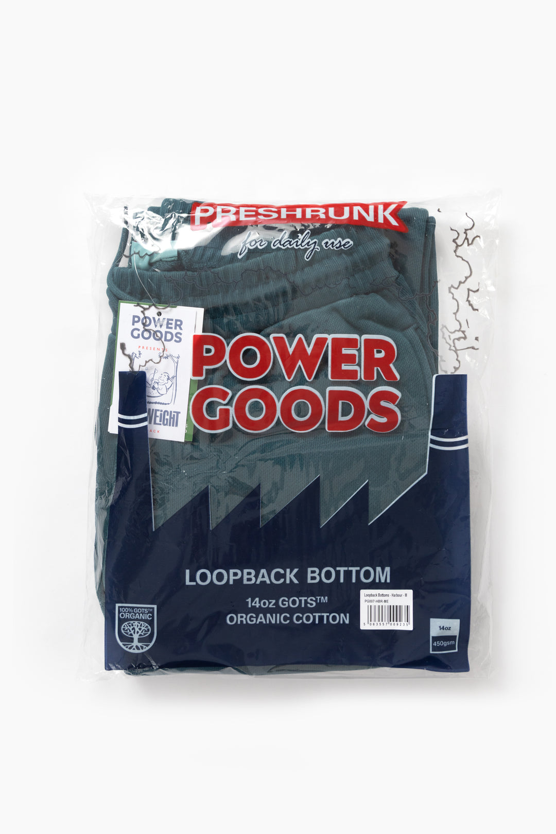 Power Goods - Loopback Sweatpants - Harbour