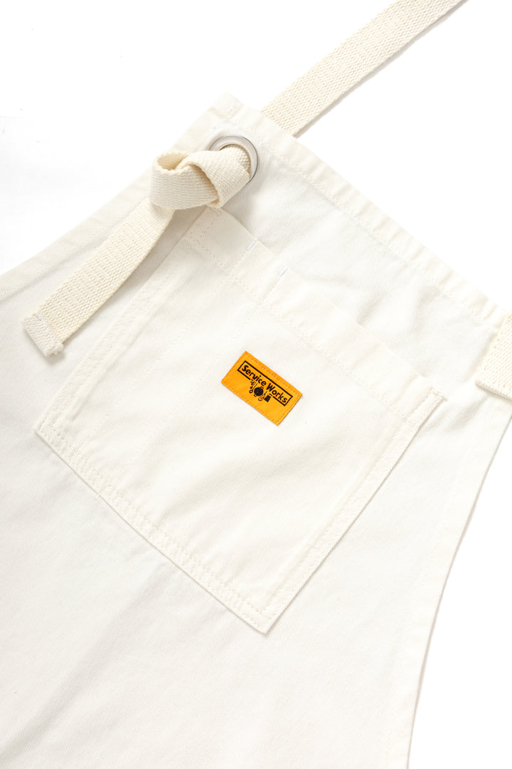Service Works - Trade Apron - White