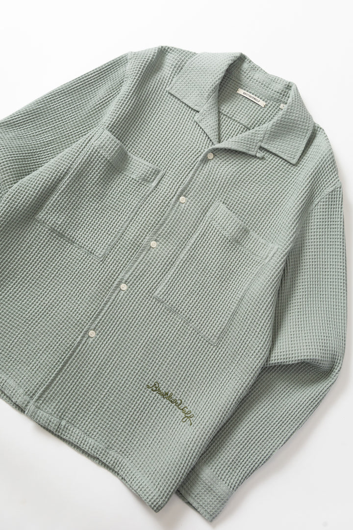 Brotherwolf - Buckley Long Sleeve Shirt - Green