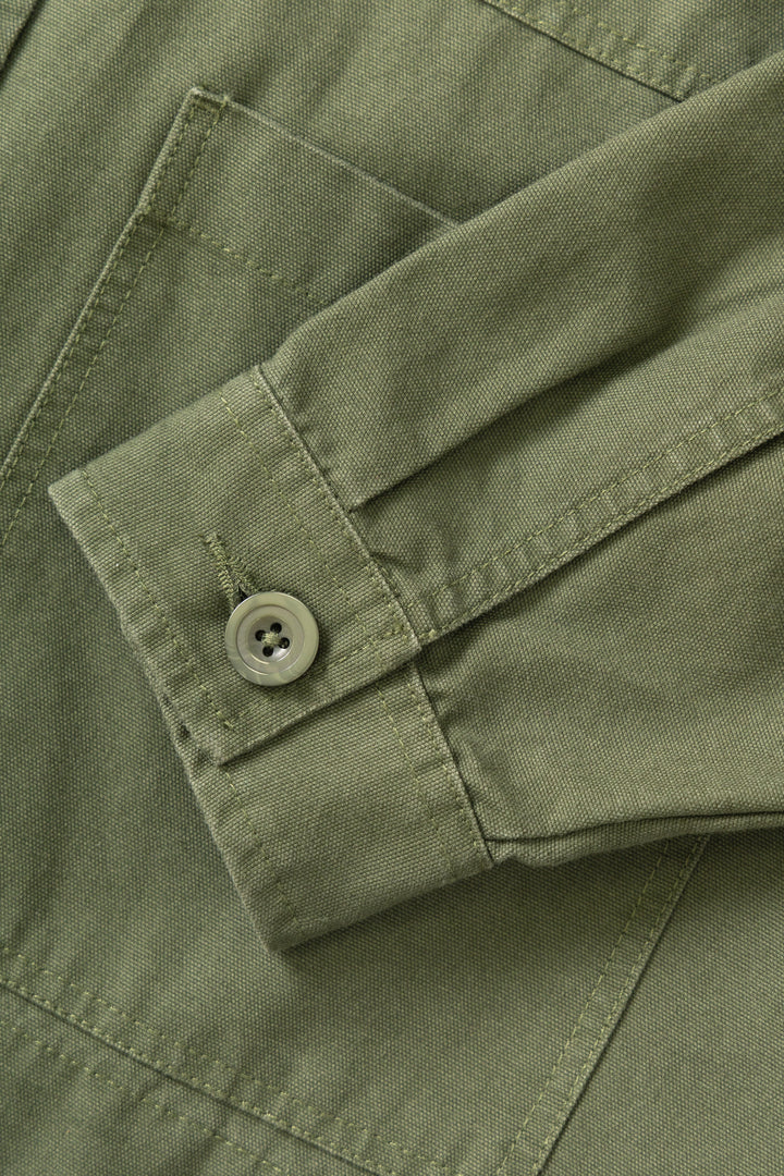 Service Works - Women's Cropped Work Jacket - Olive