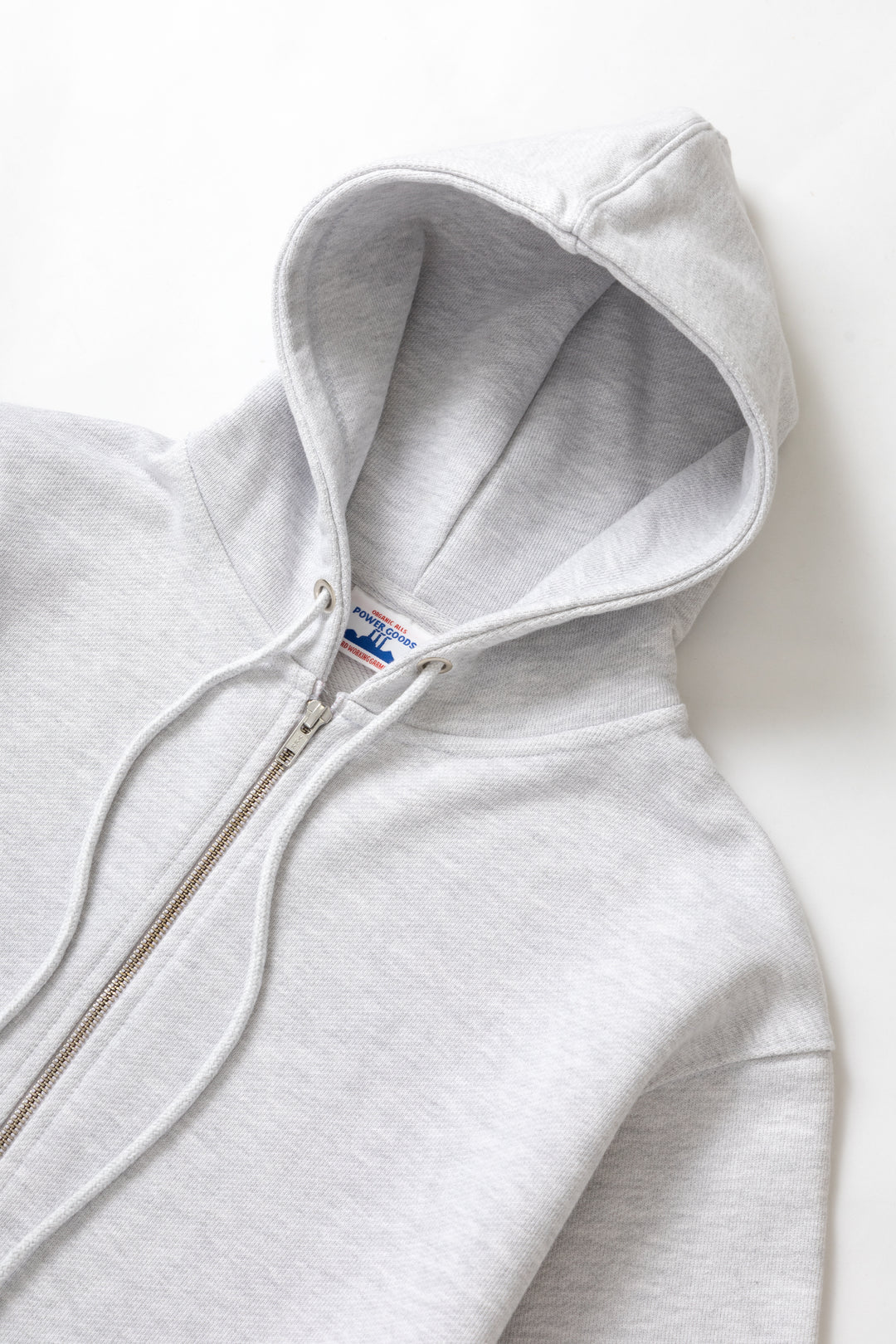 Power Goods - Loopback Zip Hoodie - Ash