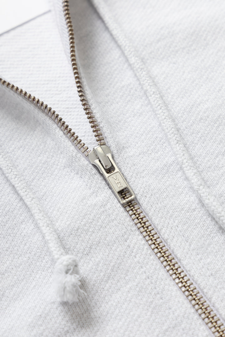 Power Goods - Loopback Zip Hoodie - Ash