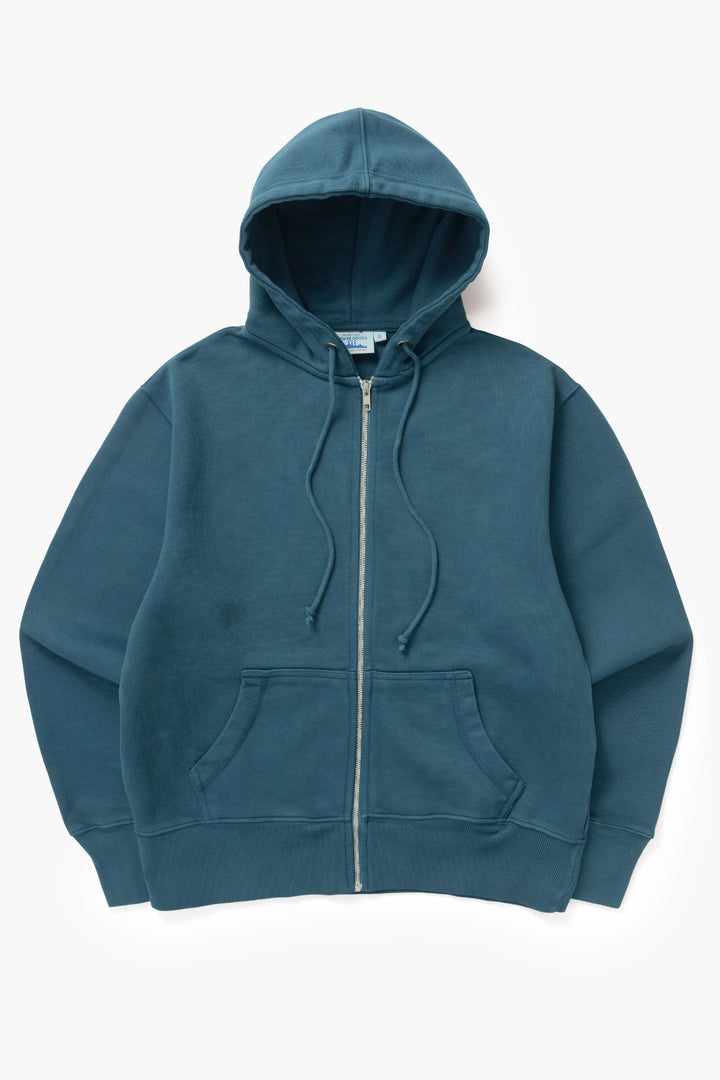 Power Goods - Loopback Zip Hoodie - Harbour