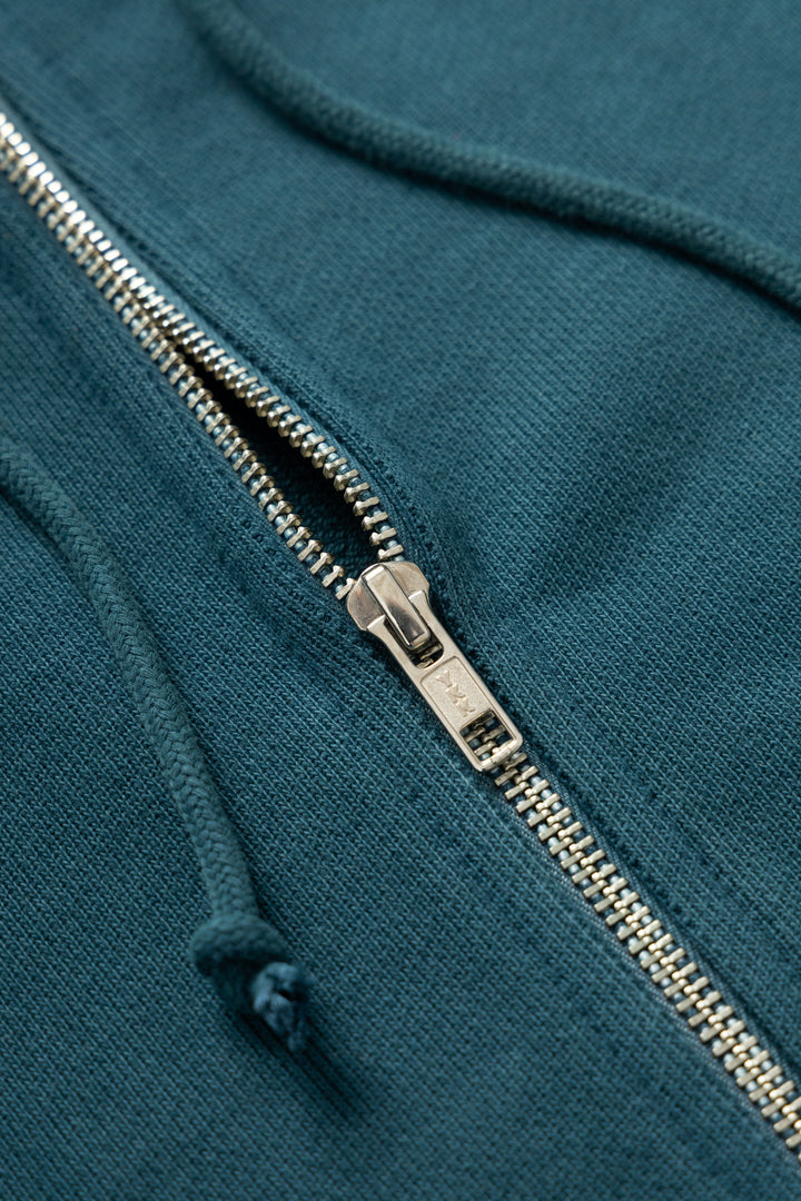 Power Goods - Loopback Zip Hoodie - Harbour