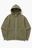 Power Goods - Loopback Zip Hoodie - Olive