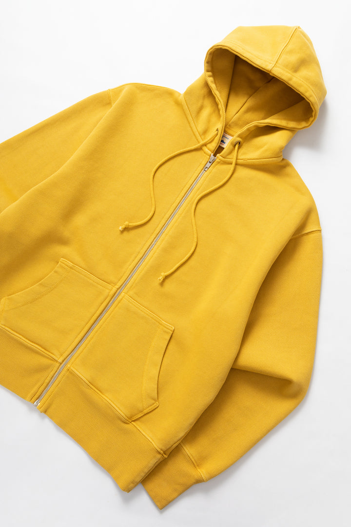 Power Goods - Loopback Zip Hoodie - Sunflower