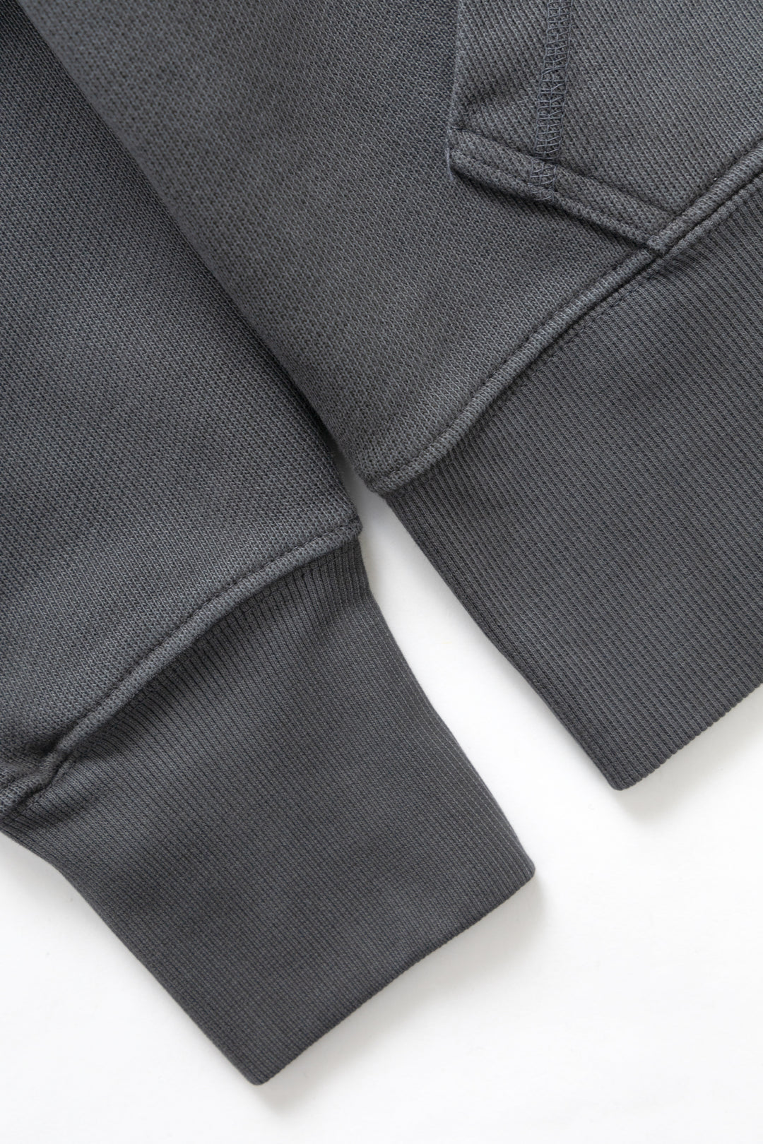 Power Goods - Loopback Zip Hoodie - Washed Black