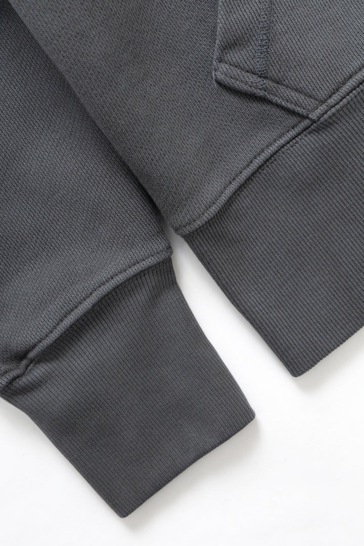 Power Goods - Loopback Zip Hoodie - Washed Black