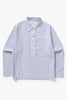 Blacksmith - Striped Military Popover - Blue