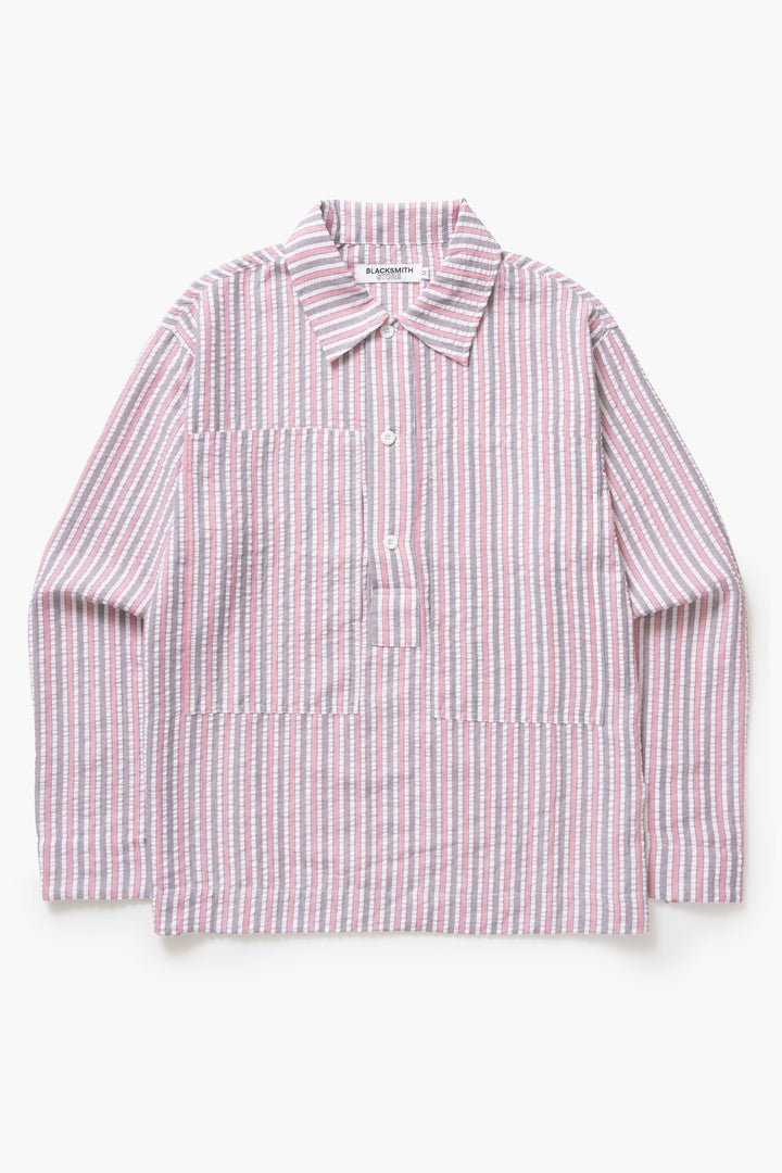Blacksmith - Striped Military Popover - Red