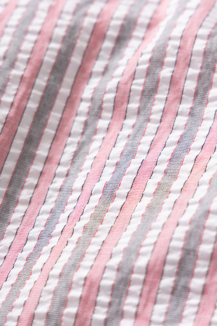Blacksmith - Striped Military Popover - Red