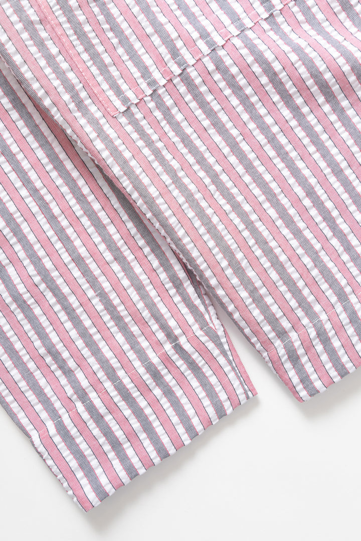 Blacksmith - Striped Military Popover - Red