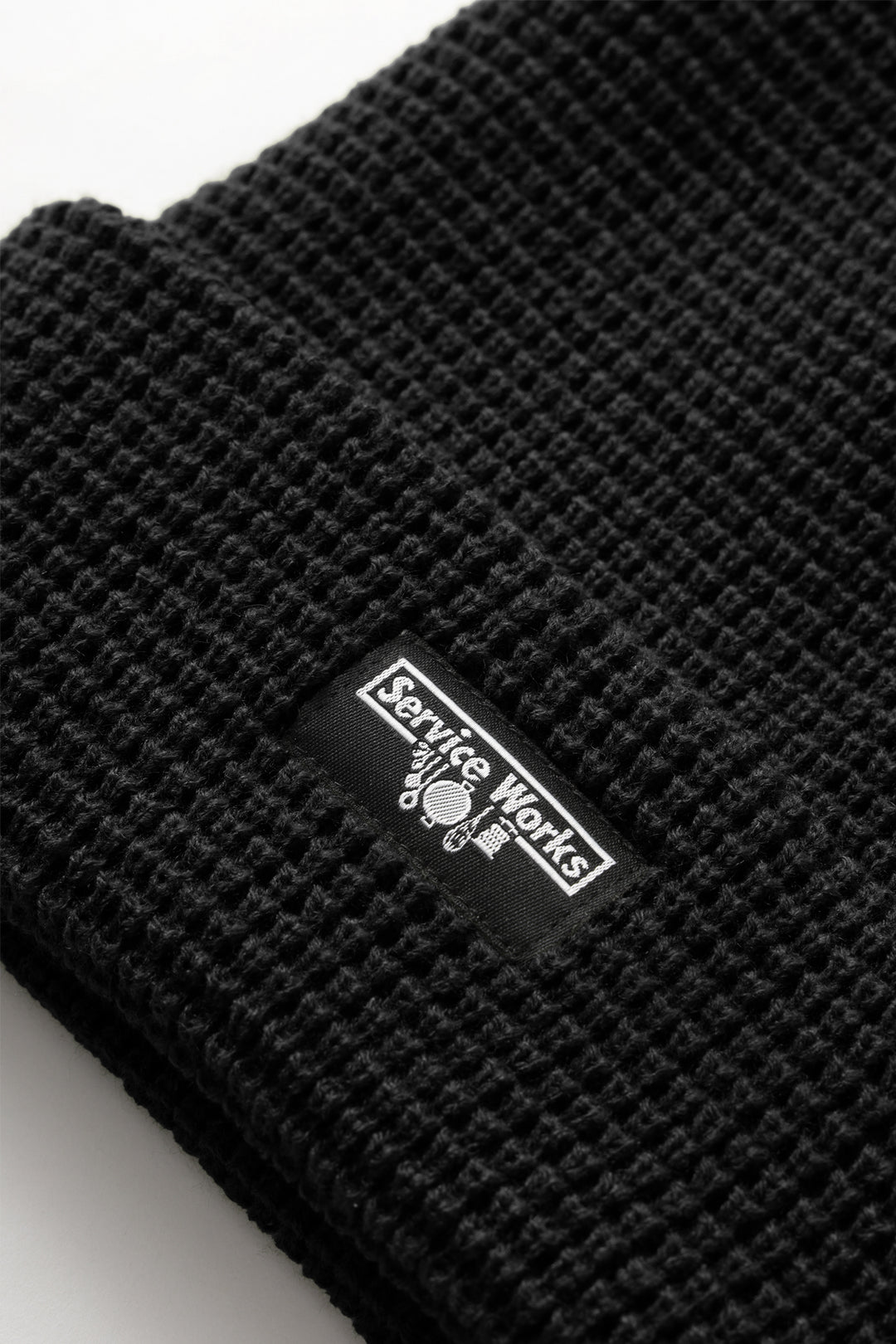 Service Works - Waffle Logo Beanie - Black