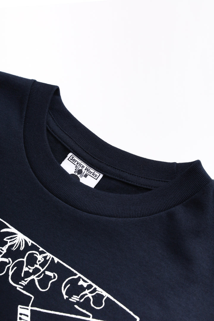 Service Works - Bebop Tee - Navy