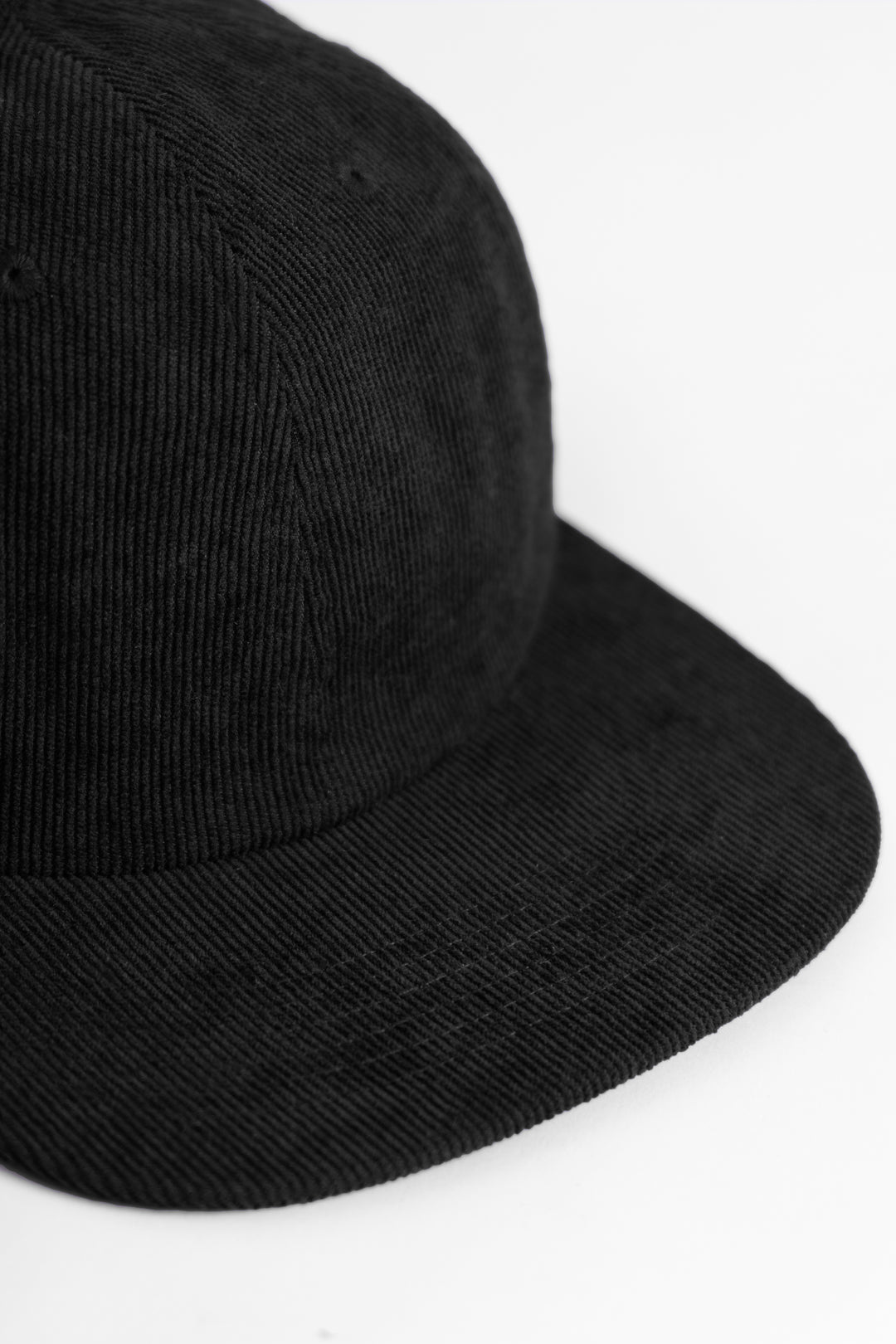 Power Goods - Corduroy 6-Panel Cap - Black