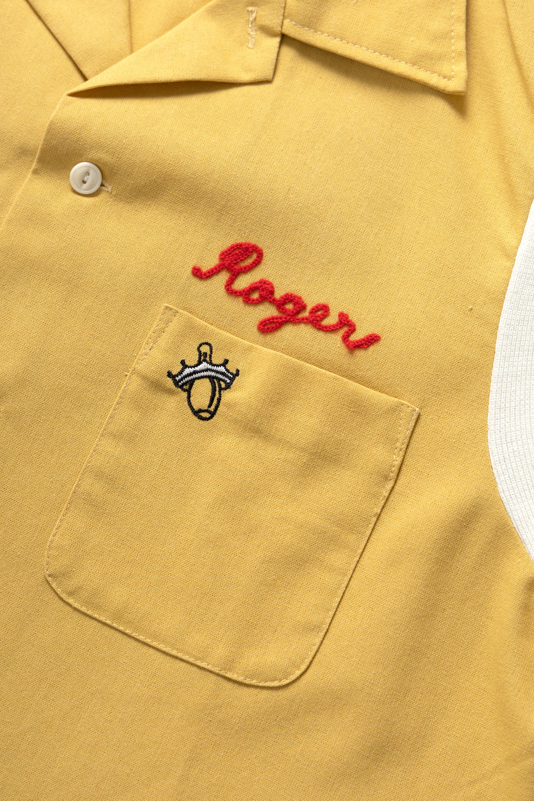 Non Stock MFG - Garage Bowling Shirt - Yellow