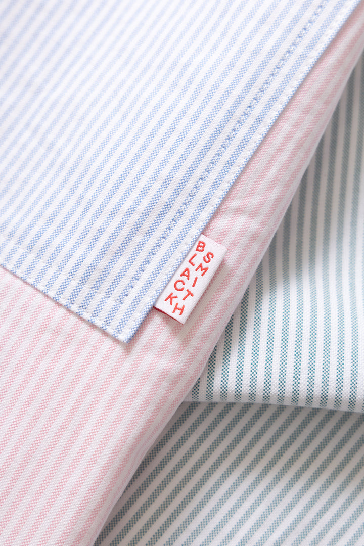 Blacksmith - 'Boxford' Utility Shirt - Crazy Stripe