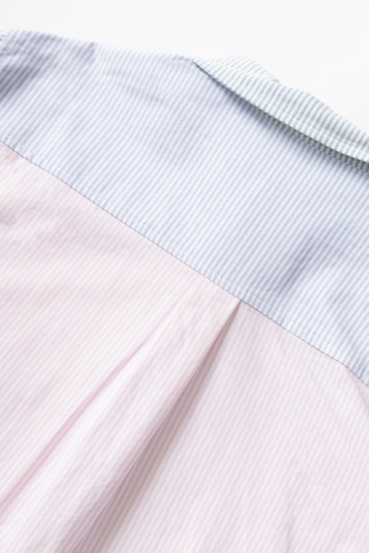 Blacksmith - 'Boxford' Utility Shirt - Crazy Stripe