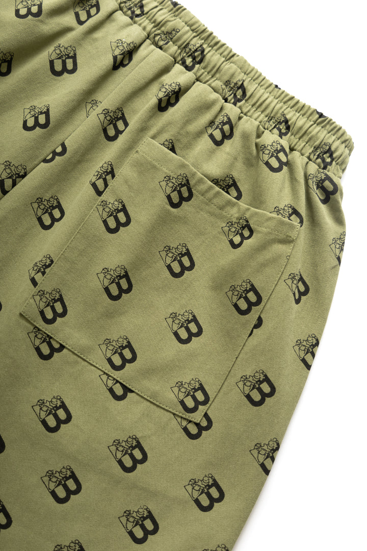 Blacksmith - All Over Grafter Shorts - Olive