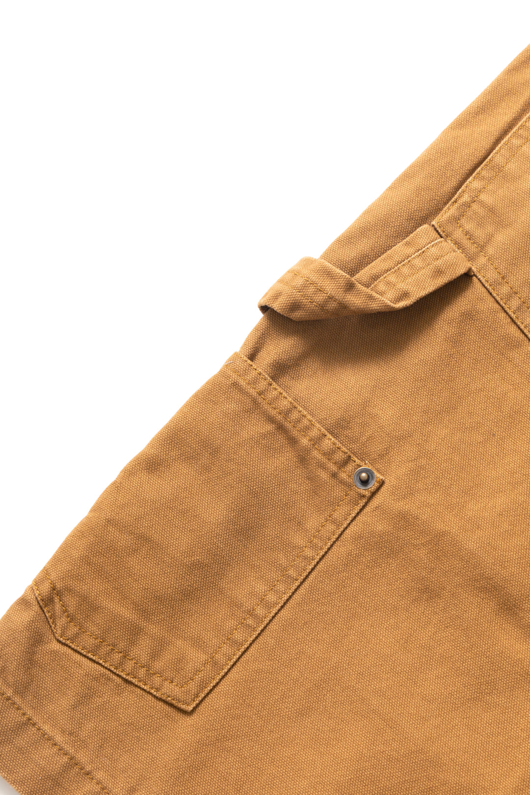 Okonkwo MFG - Aged Canvas Carpenter Shorts - Brown