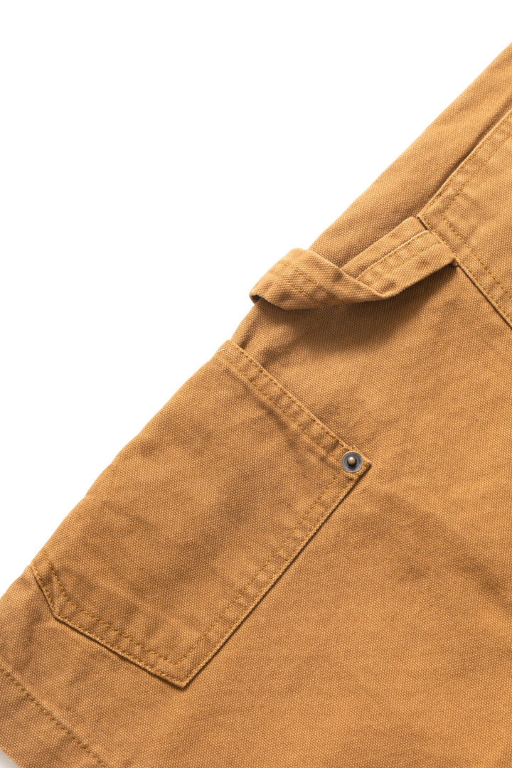 Okonkwo MFG - Aged Canvas Carpenter Shorts - Brown