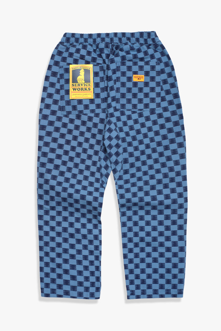 Service Works - Classic Chef Pants - Blue Checker