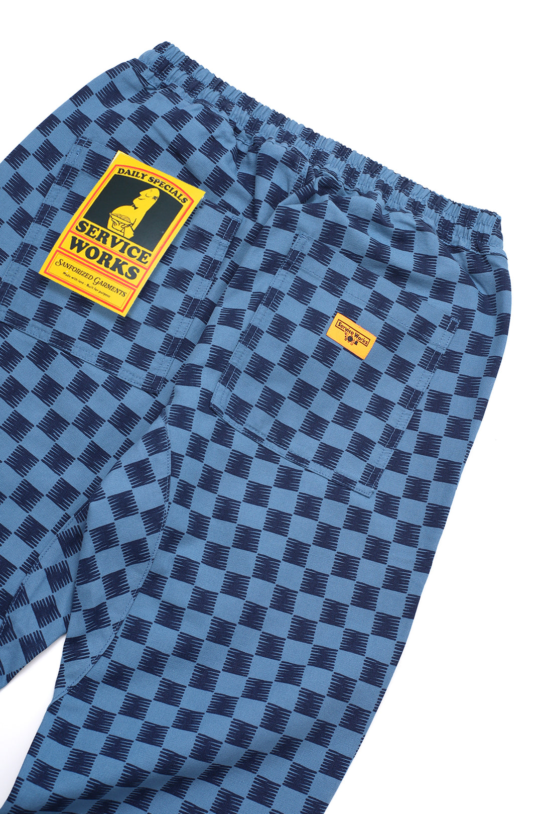 Service Works - Classic Chef Pants - Blue Checker