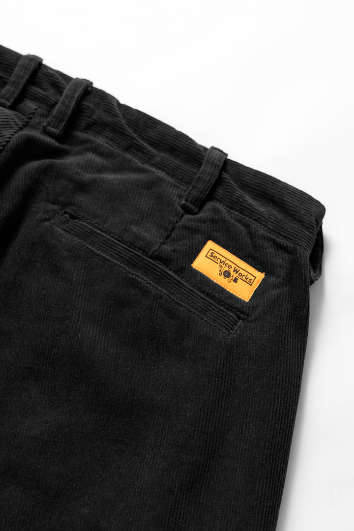 Service Works - Corduroy Part Timer Pant - Black