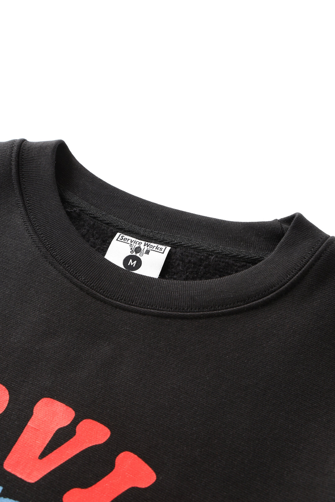 Service Works - Organic Chefswear Crewneck - Black