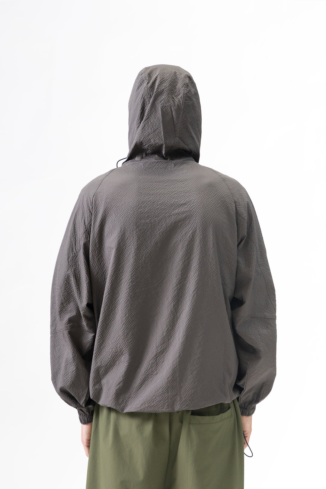 Blacksmith - Crinkle Windbreaker - Grey