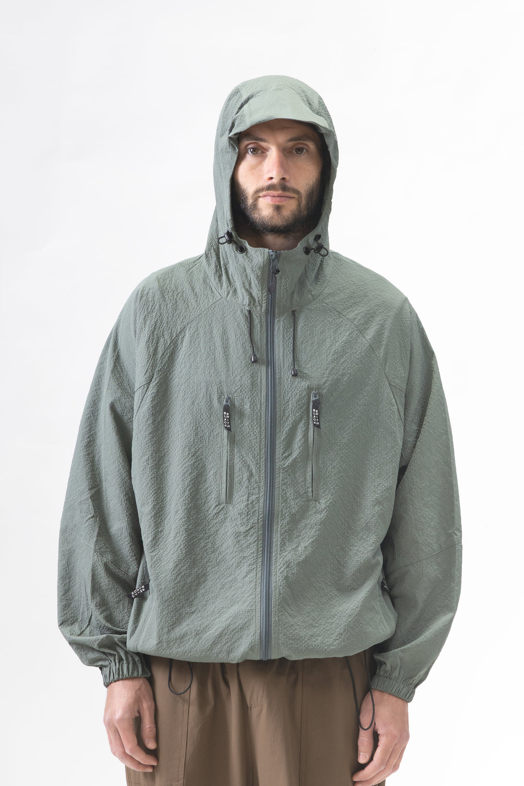 Blacksmith - Crinkle Windbreaker - Sage