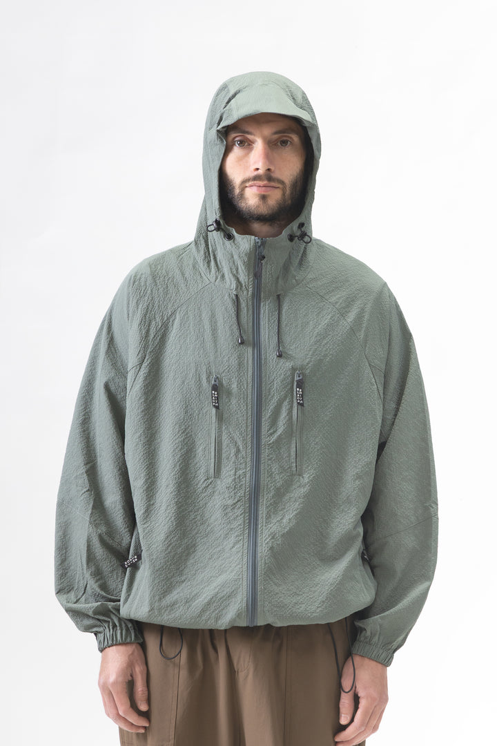 Blacksmith - Crinkle Windbreaker - Sage