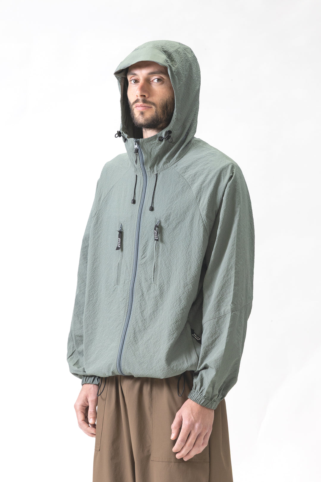 Blacksmith - Crinkle Windbreaker - Sage