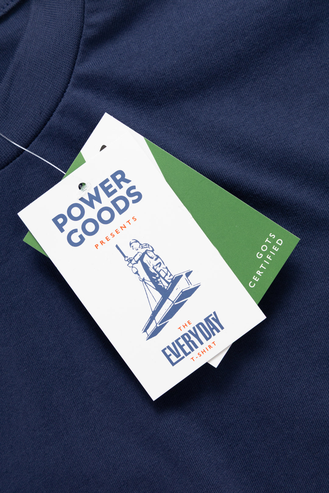 Power Goods - Everyday Tee - Navy Blue