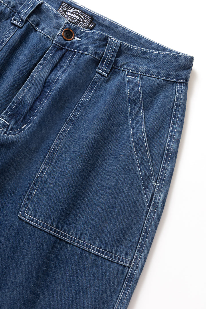 Blacksmith - Denim Fatigue Pants - Indigo