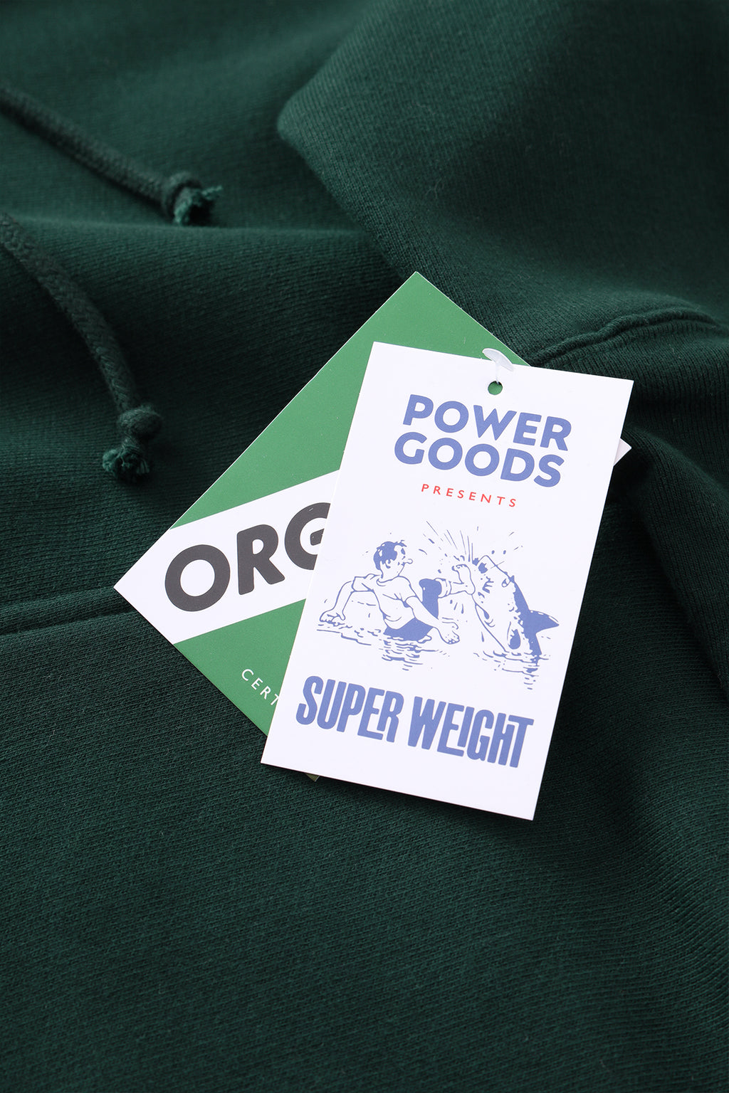 Power Goods - Super Weight Hoodie - Forest Green
