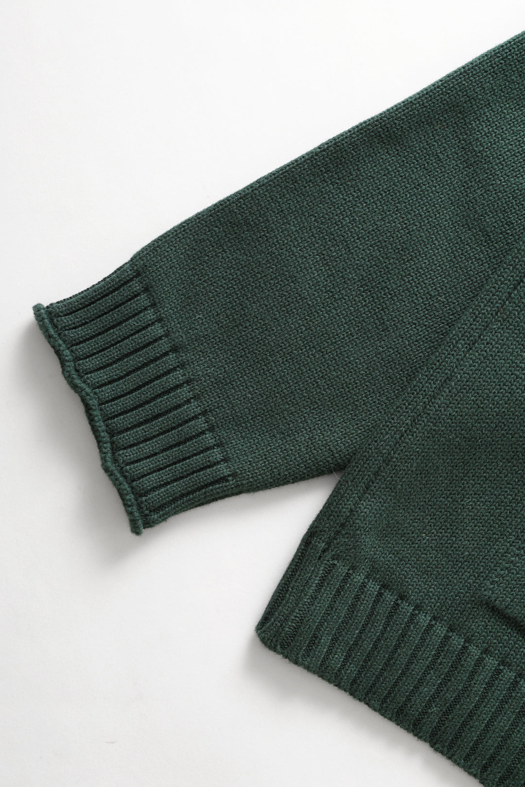 Service Works - Mock Smock Sweater - Forest