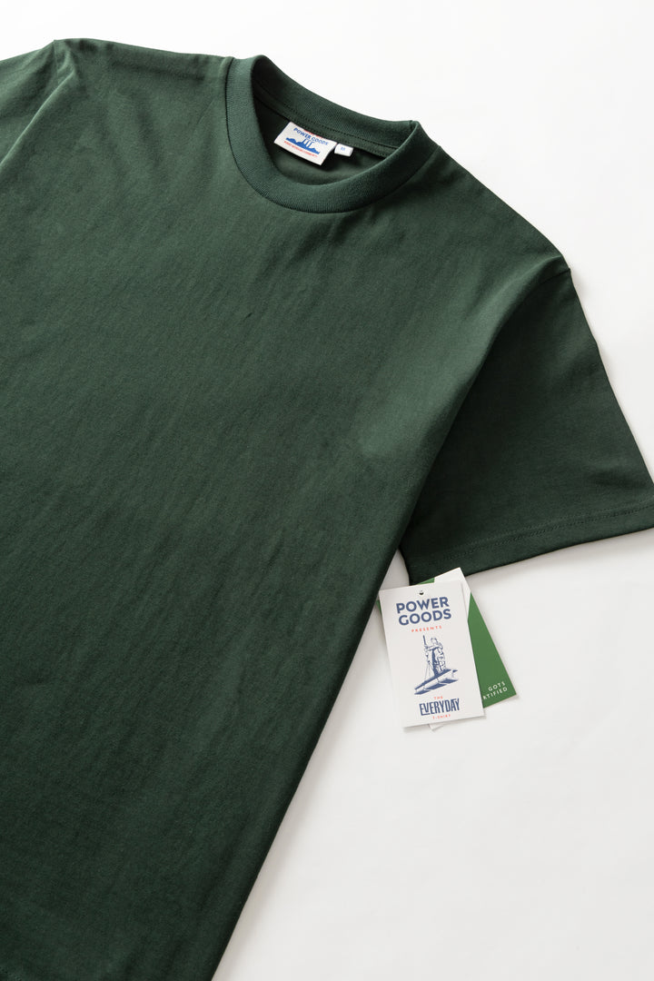 Power Goods - Everyday Tee - Forest Green