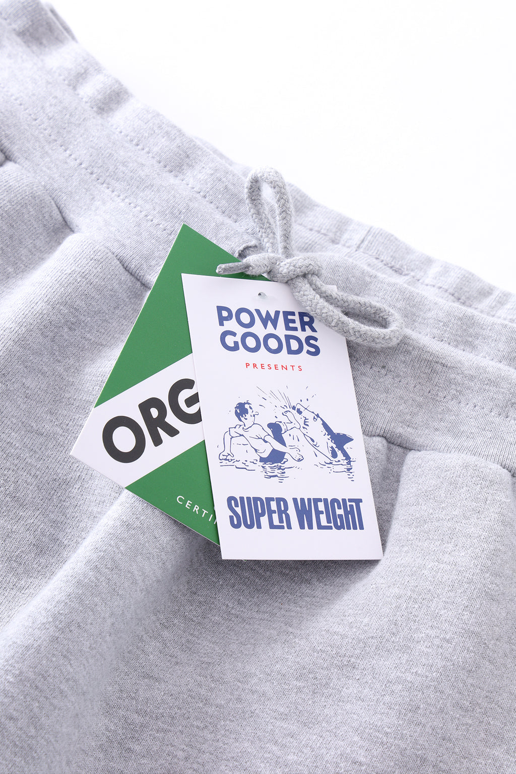 Power Goods - Super Weight Sweatpants - Heather Grey