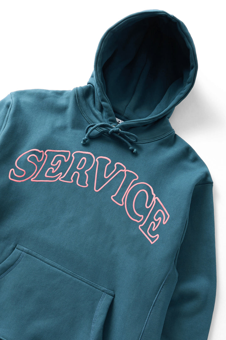 Service Works - Arch Logo Hoodie - Petrol