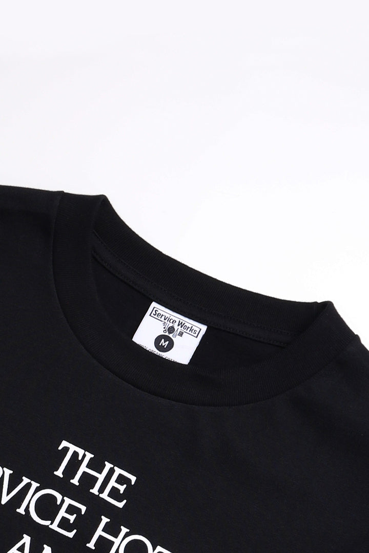 Service Works - Hotel Long Sleeve Tee - Black