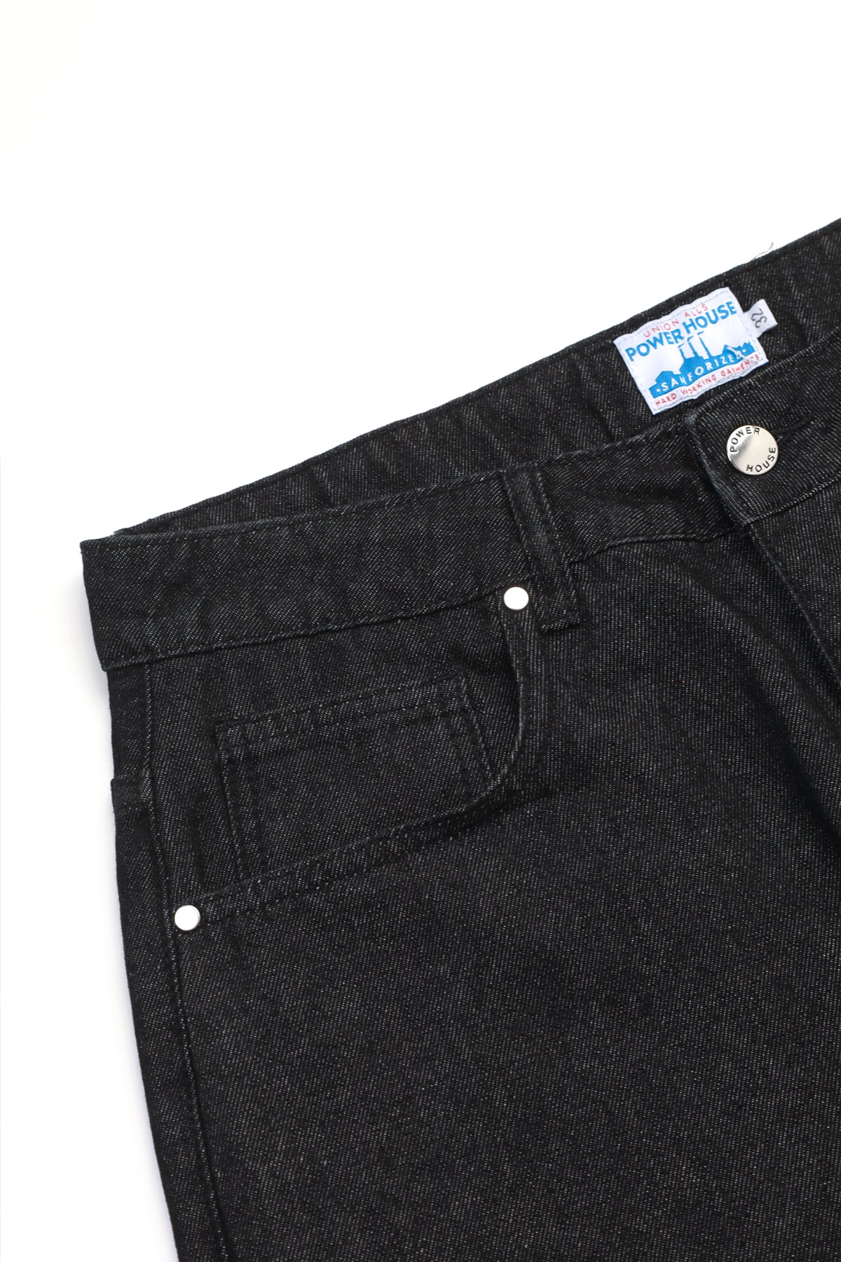Power Goods - 90's Denim Shorts - Washed Black
