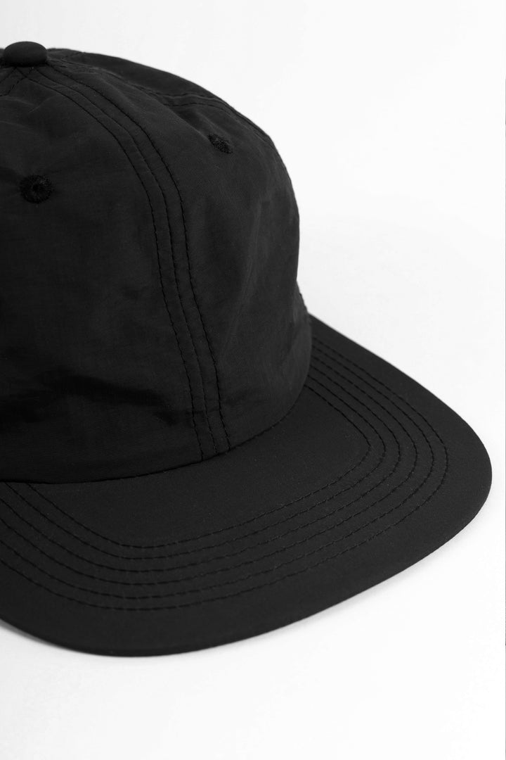 Power Goods - Perfect Nylon 6 Panel Mesh Cap - Black