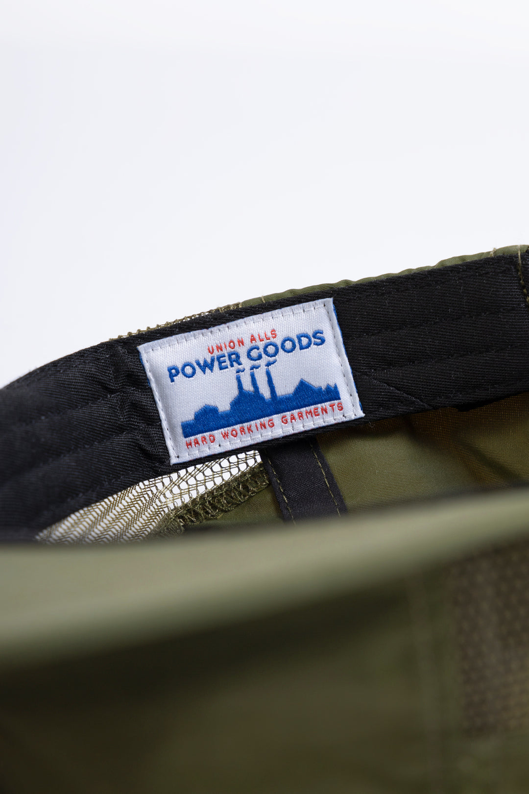 Power Goods - Perfect Nylon 6 Panel Mesh Cap - Olive