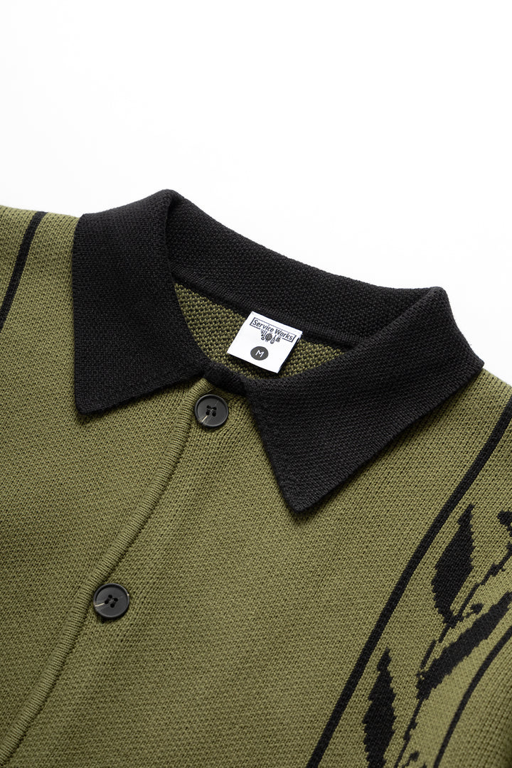 Service Works - Olive Branch Pullover - Olive