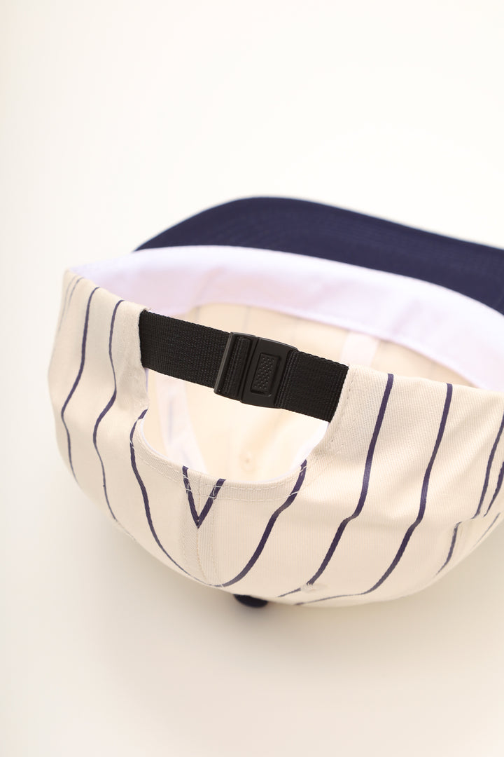 Power Goods - Perfect 6 Panel Cap - Striped Navy